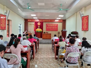  HĐND phường Hà Phong tổ chức kỳ họp thứ 4 khóa X, nhiệm kỳ 2021-2026. 