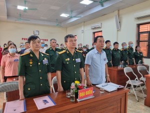 Hội Nạn chất độc Da Cam/Dioxin phường Hà Phong tổ chức Đại hội Hội Nạn chất độc Da Cam/Dioxin phường Hà Phong lần thứ IV, nhiệm kỳ 2023-2028.